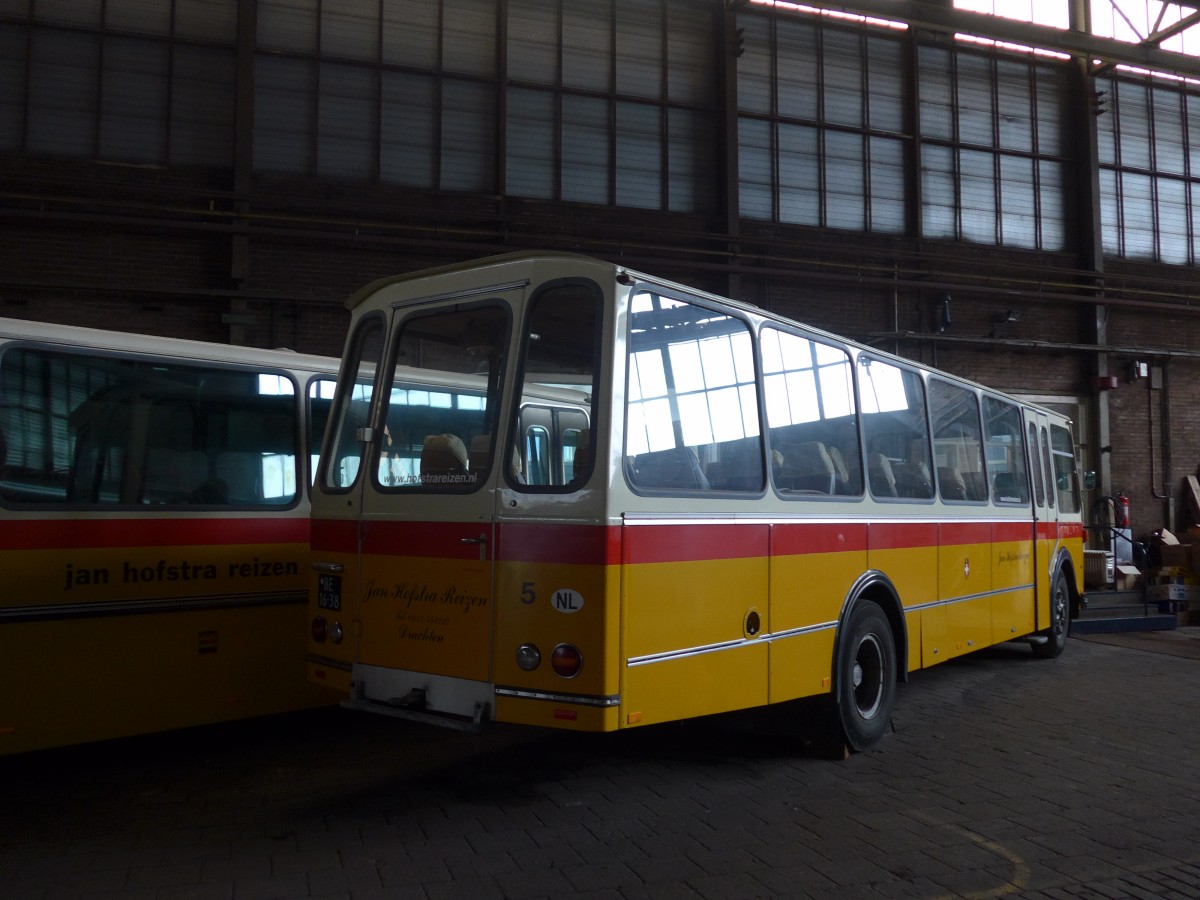 (156'914) - FRAM Drachten - Nr. 5/BE-16-38 - FBW/FHS (ex P 24'184) am 20. November 2014 in Drachten, Autobusmuseum