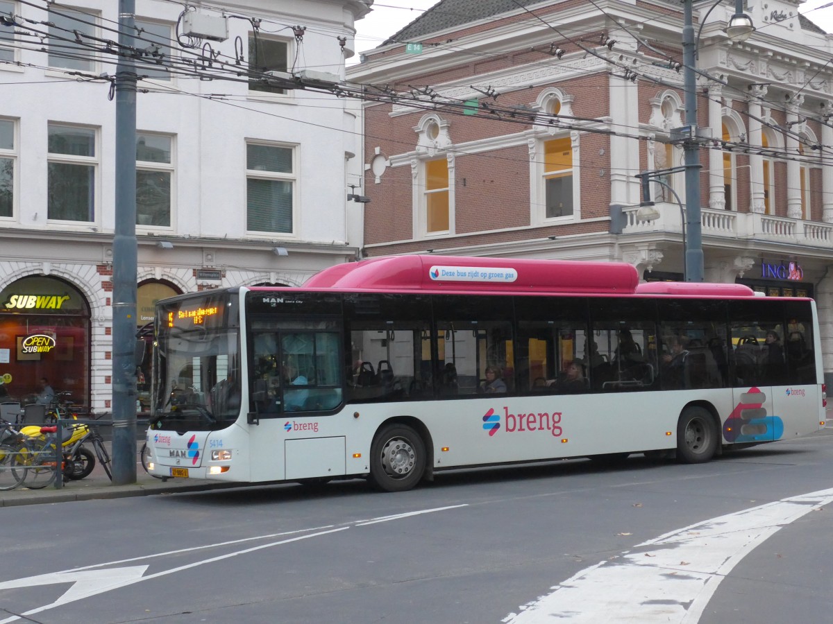 (157'003) - Breng, Ijsselmuiden - Nr. 5414/27-BBG-2 - MAN am 20. November 2014 in Arnhem, Willemsplein