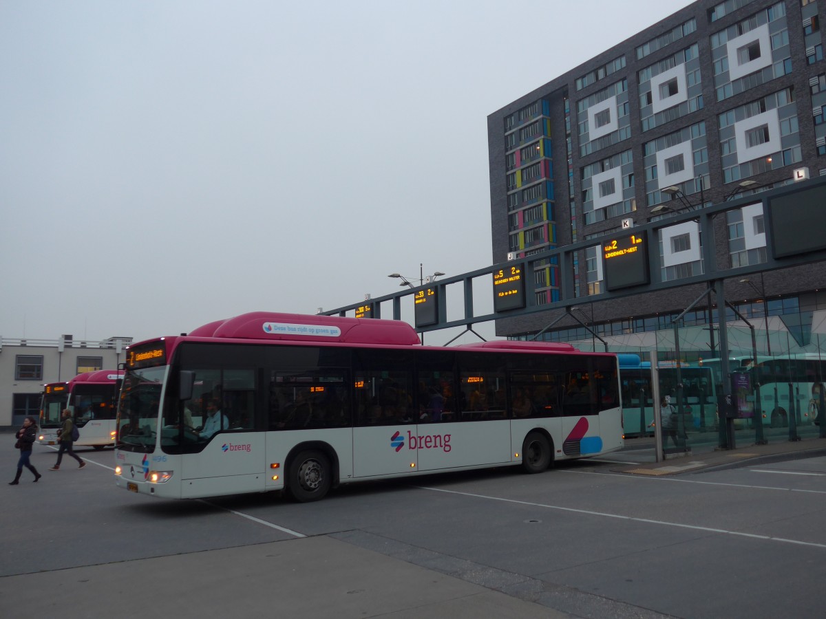 (157'092) - Breng, Ijsselmuiden - Nr. 4496/BX-GP-04 - Mercedes am 20. November 2014 beim Bahnhof Nijmegen