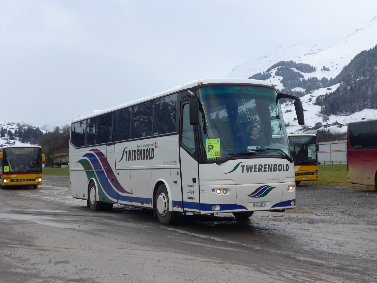 (158'364) - Twerenbold, Baden - Nr. 47/AG 14'215 - Bova am 11. Januar 2015 in Frutigen, Flugplatz