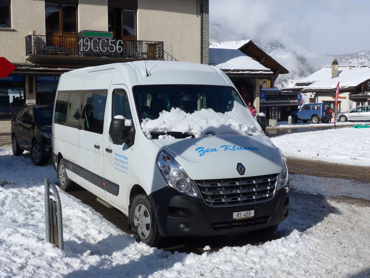 (158'783) - Zen Klusen, Grchen - VS 459 - Renault am 15. Februar 2015 in Grchen, Kirche