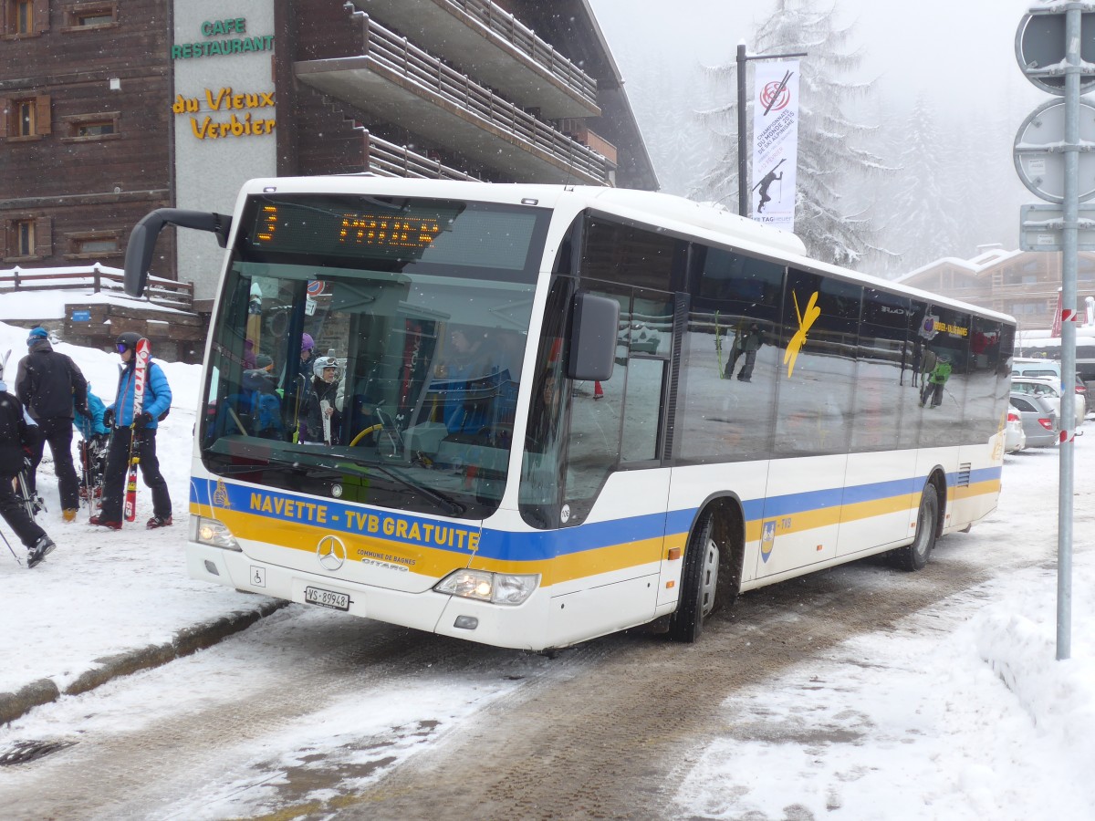 (158'804) - TMR Martigny - Nr. 106/VS 89'948 - Mercedes am 22. Feburar 2015 in Verbier, Mdran