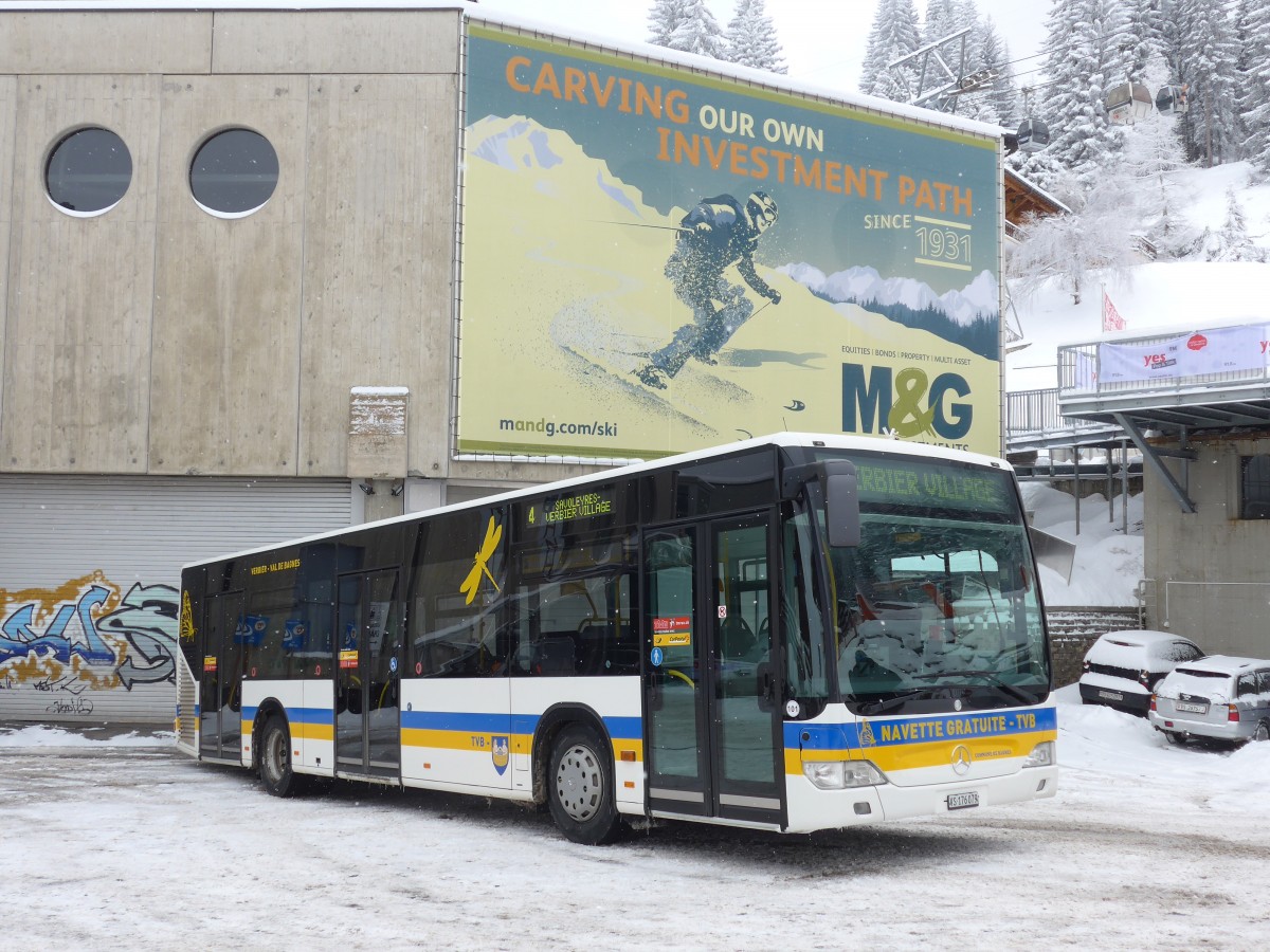 (158'806) - TMR Martigny - Nr. 101/VS 176'079 - Mercedes am 22. Februar 2015 in Verbier, Mdran