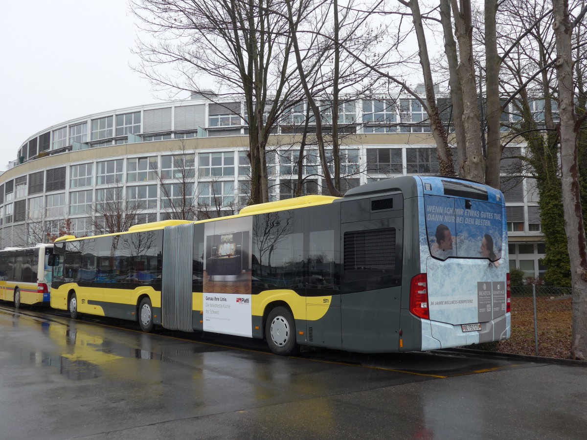 (158'887) - STI Thun - Nr. 170/BE 752'170 - Mercedes am 27. Februar 2015 bei der Schifflndte Thun