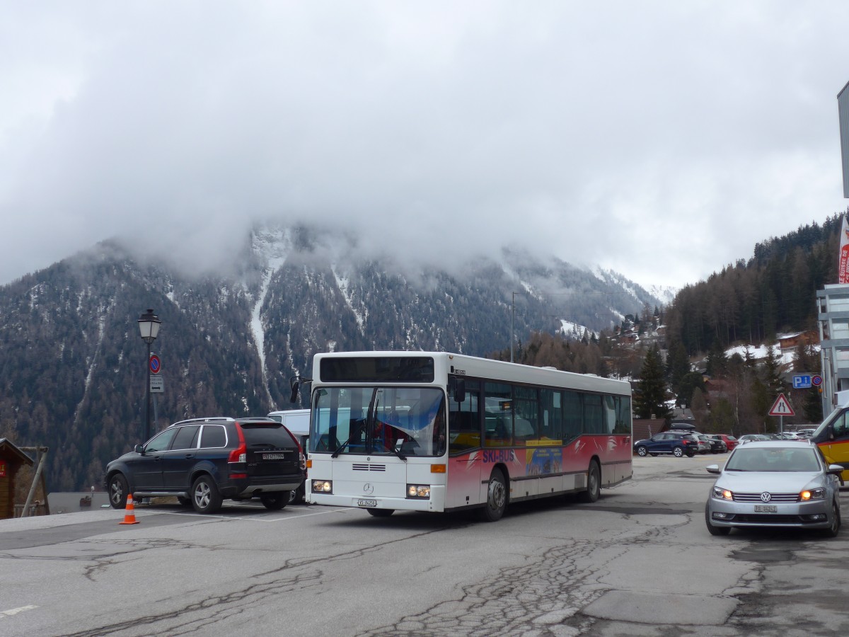 (159'633) - Buchard, Leytron - Nr. 97/VS 84'250 - Mercedes (ex BGU Grenchen Nr. 5) am 5. April 2015 in La Tzoumaz, Tlcabine