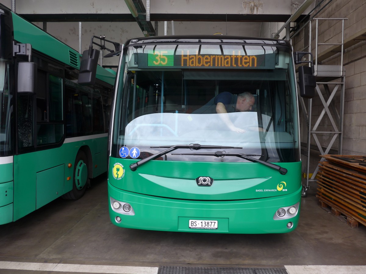 (159'877) - BVB Basel - Nr. 738/BS 13'877 - SOR am 11. April 2015 in Basel, Garage Rankstrasse