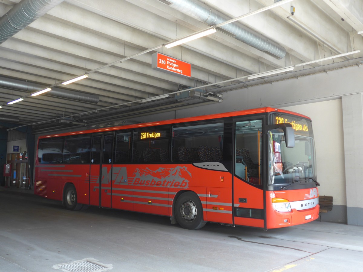 (160'515) - AFA Adelboden - Nr. 24/BE 26'701 - Setra am 14. Mai 2015 im Autobahnhof Adelboden