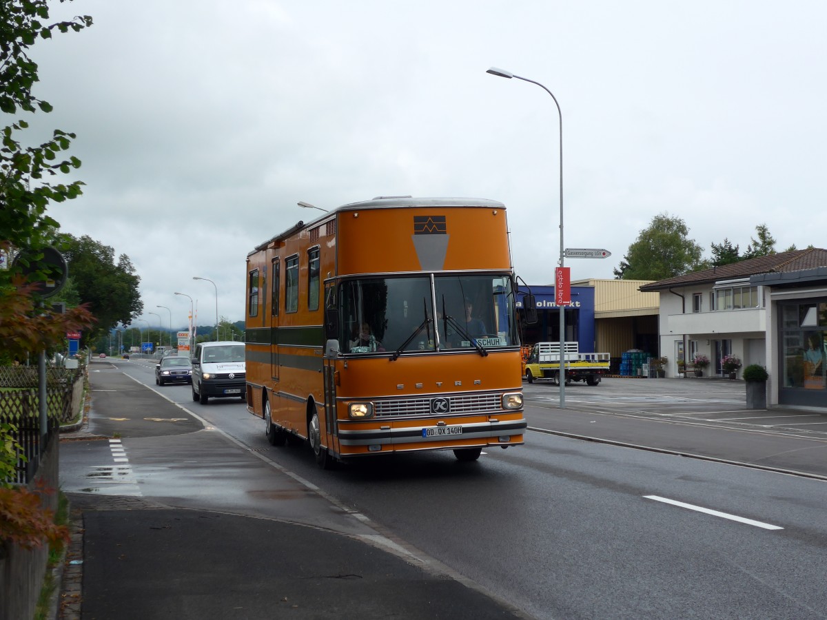 (163'510) - Aus Deutschland: ??? - OD-QX 140H - Setra am 16. August 2015 in Schaan