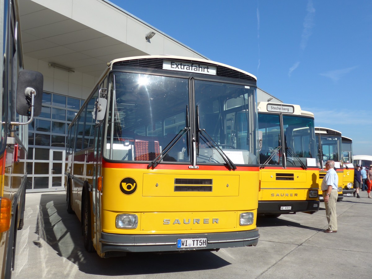 (163'881) - Aus Deutschland: Wittgen, Wiesbaden - WI-TT 5H - Saurer/Tscher (ex Schr, Aegerten; ex P 24'239) am 29. August 2015 in Oberkirch, CAMPUS Sursee