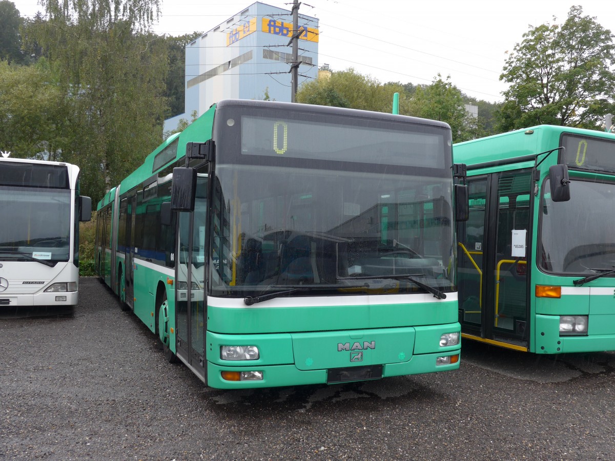 (165'035) - BVB Basel - Nr. 770 - MAN am 17. September 2015 in Kloten, EvoBus