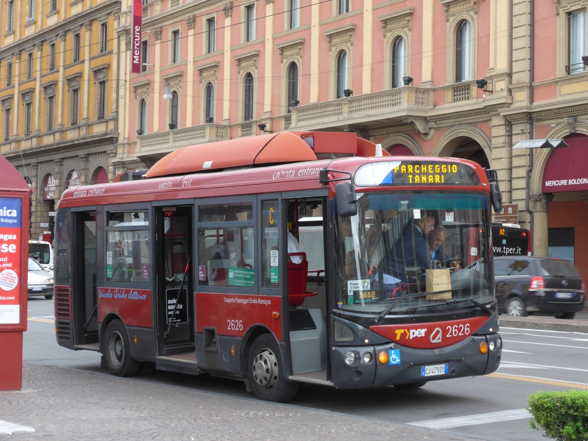 (165'523) - TPER Bologna - Nr. 2626/CJ-479 SY - Autodromo am 23. September 2015 beim Bahnhof Bologna Centrale