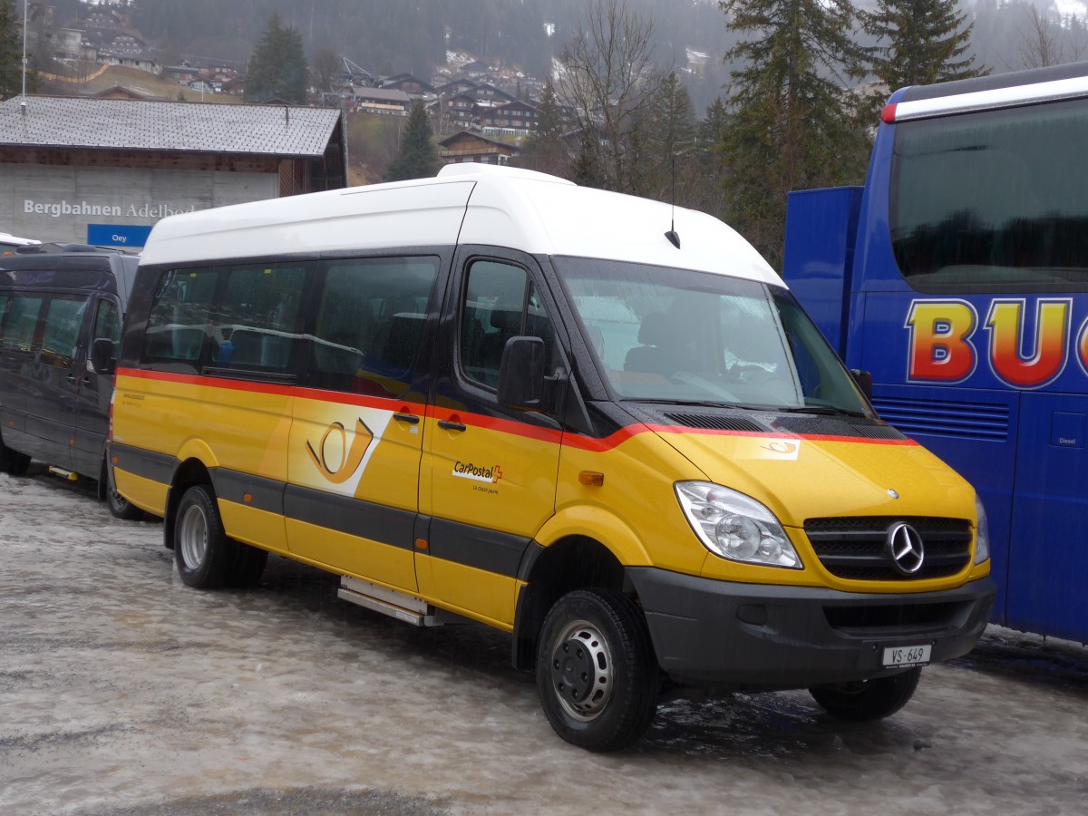 (168'358) - Mabillard, Lens - VS 649 - Mercedes am 9. Januar 2016 in Adelboden, ASB