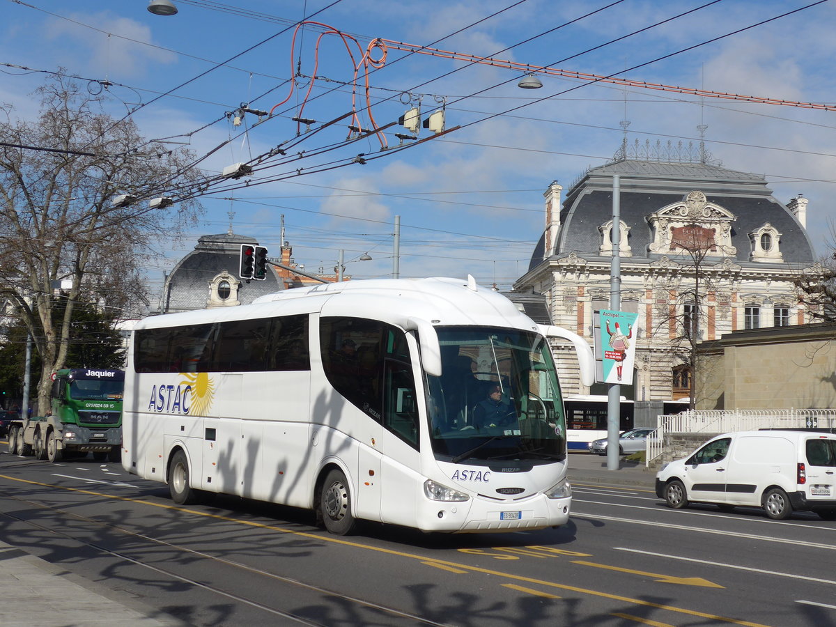 (169'116) - Aus Italien: ASTAC, Caltanissetta - ES-904 DF - Scania/Irizar am 7. November 2016 in Genve, Place des Vingt-Deux-Cantons