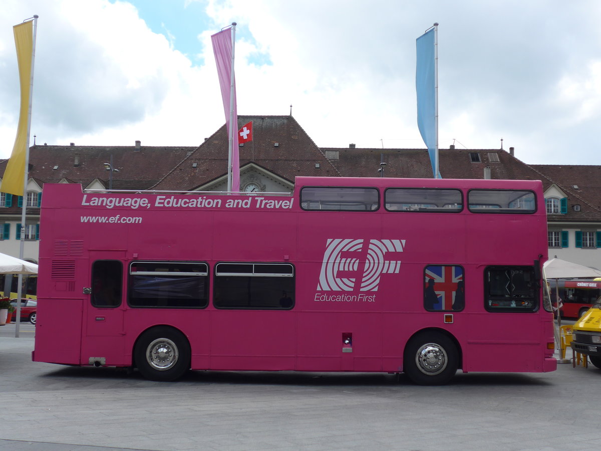 (170'237) - Aus England: EF, London - S63 UKR - Volvo am 27. April 2016 in Thun, Aarefeldplatz