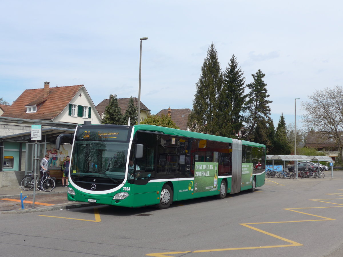 (170'300) - BVB Basel - Nr. 7033/BS 99'333 - Mercedes am 30. April 2016 in Bottmingen, Schloss