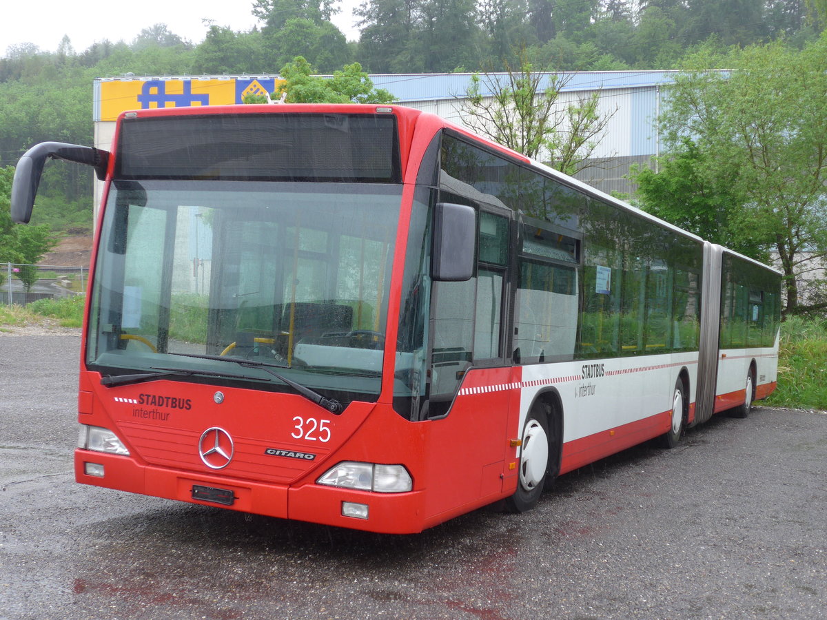 (170'533) - SW Winterthur - Nr. 325 - Mercedes am 13. Mai 2016 in Kloten, EvoBus