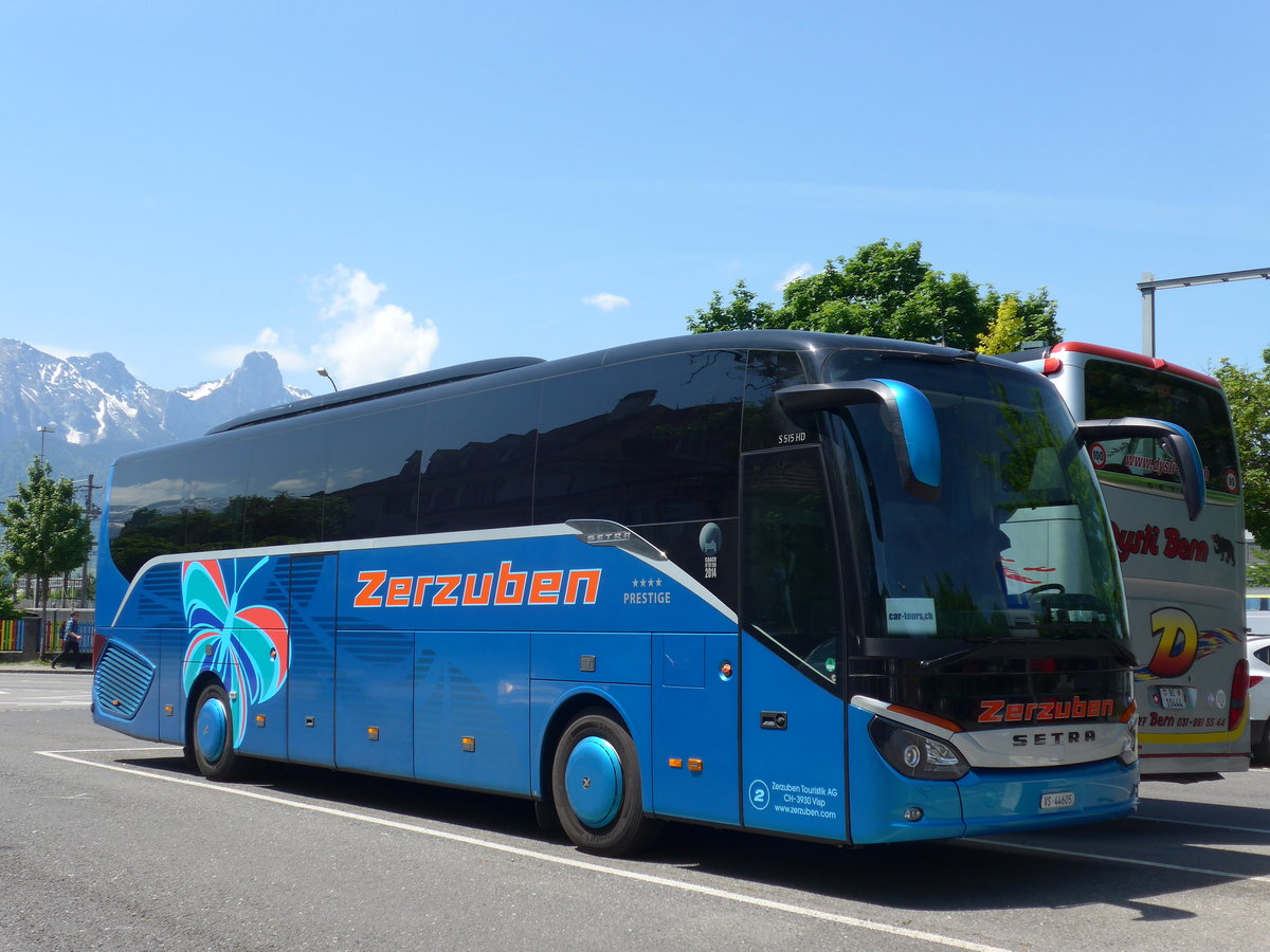 (171'429) - Zerzuben, Visp-Eyholz - Nr. 2/VS 44'605 - Setra am 27. Mai 2016 in Thun, Seestrasse