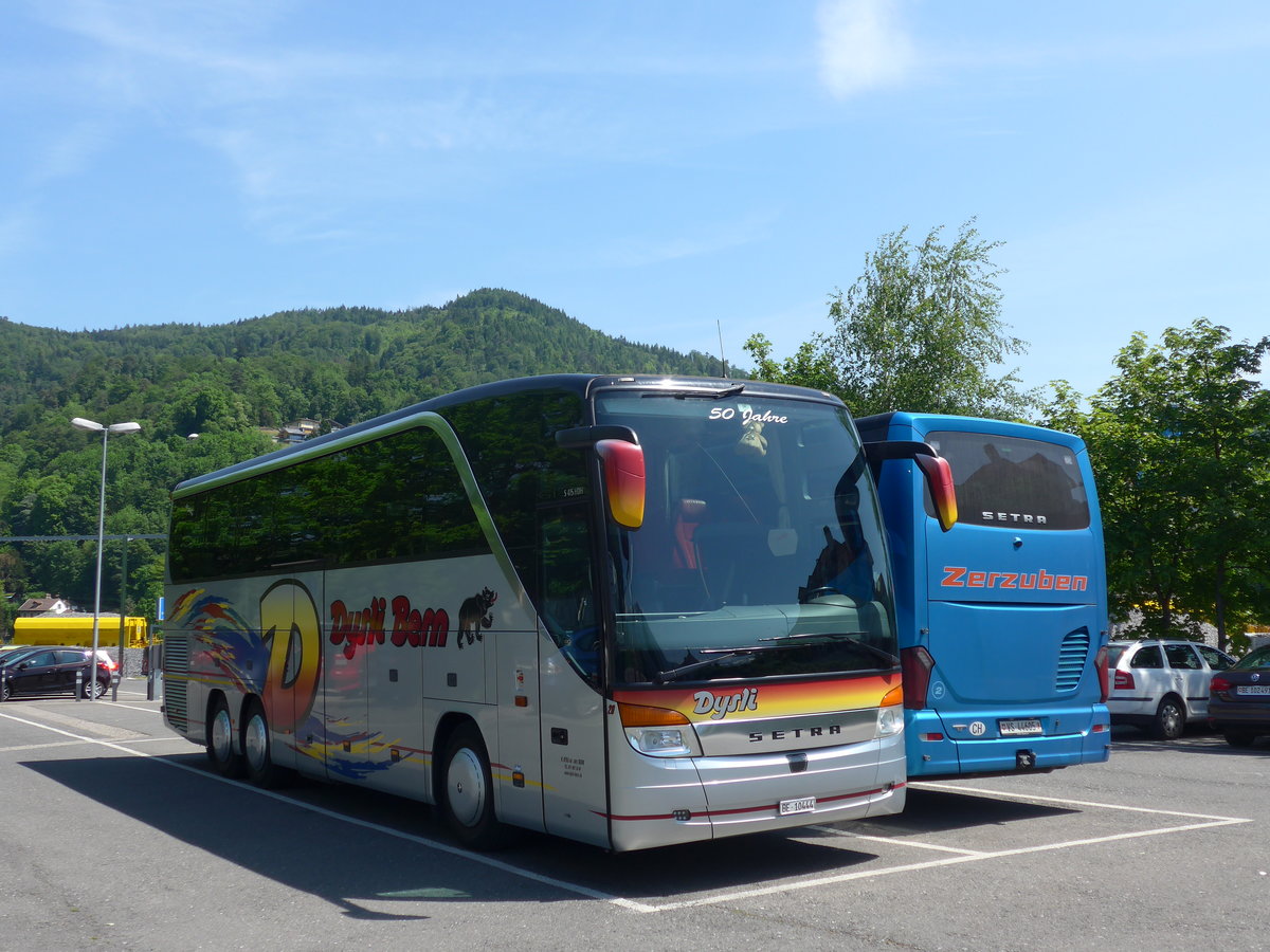 (171'431) - Dysli, Bern - Nr. 20/BE 10'444 - Setra (ex EvoBus, Kloten) am 27. Mai 2016 in Thun, Seestrasse