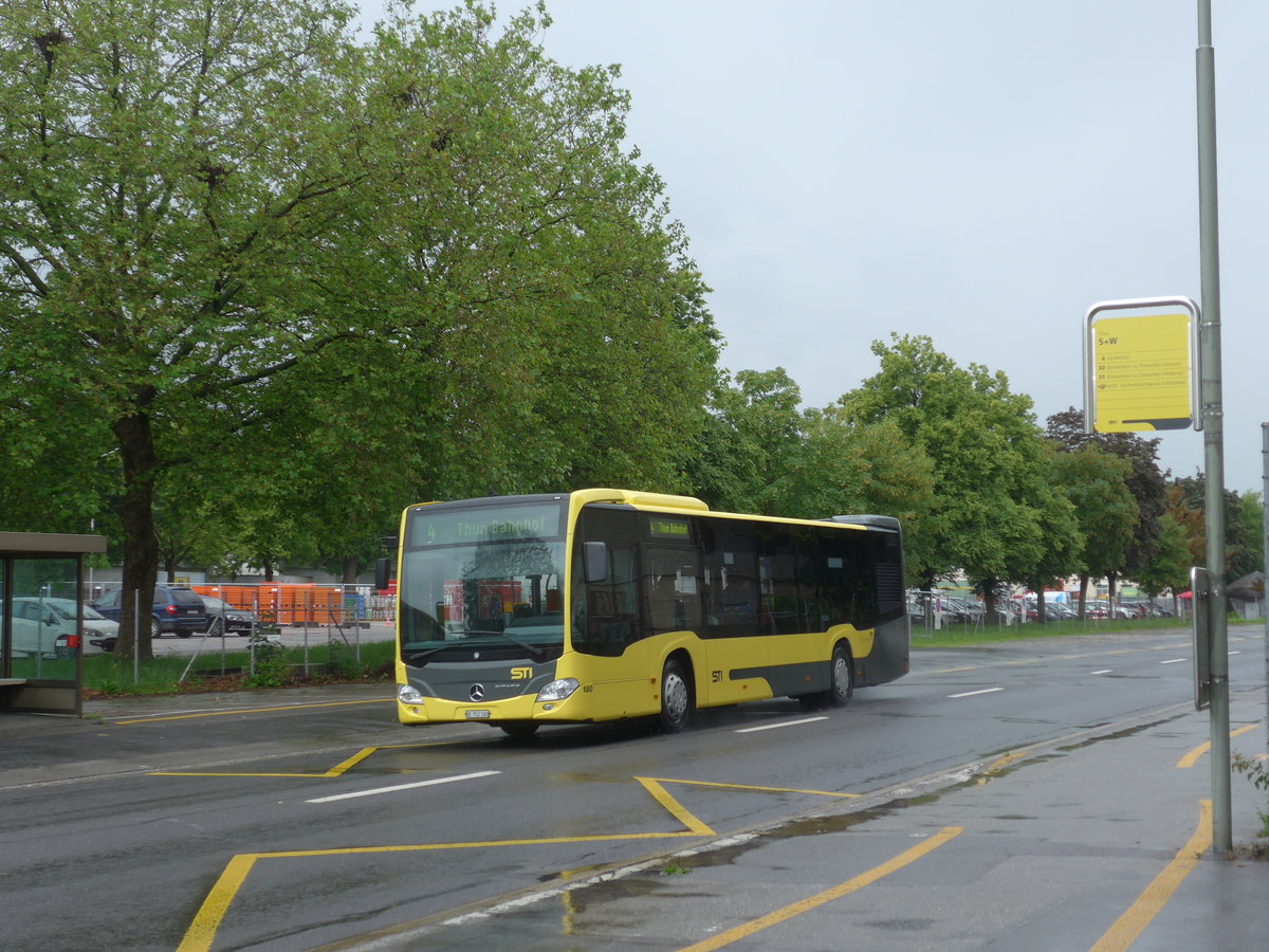 (171'921) - STI Thun - Nr. 180/BE 752'180 - Mercedes am 19. Juni 2016 in Thun, S+W