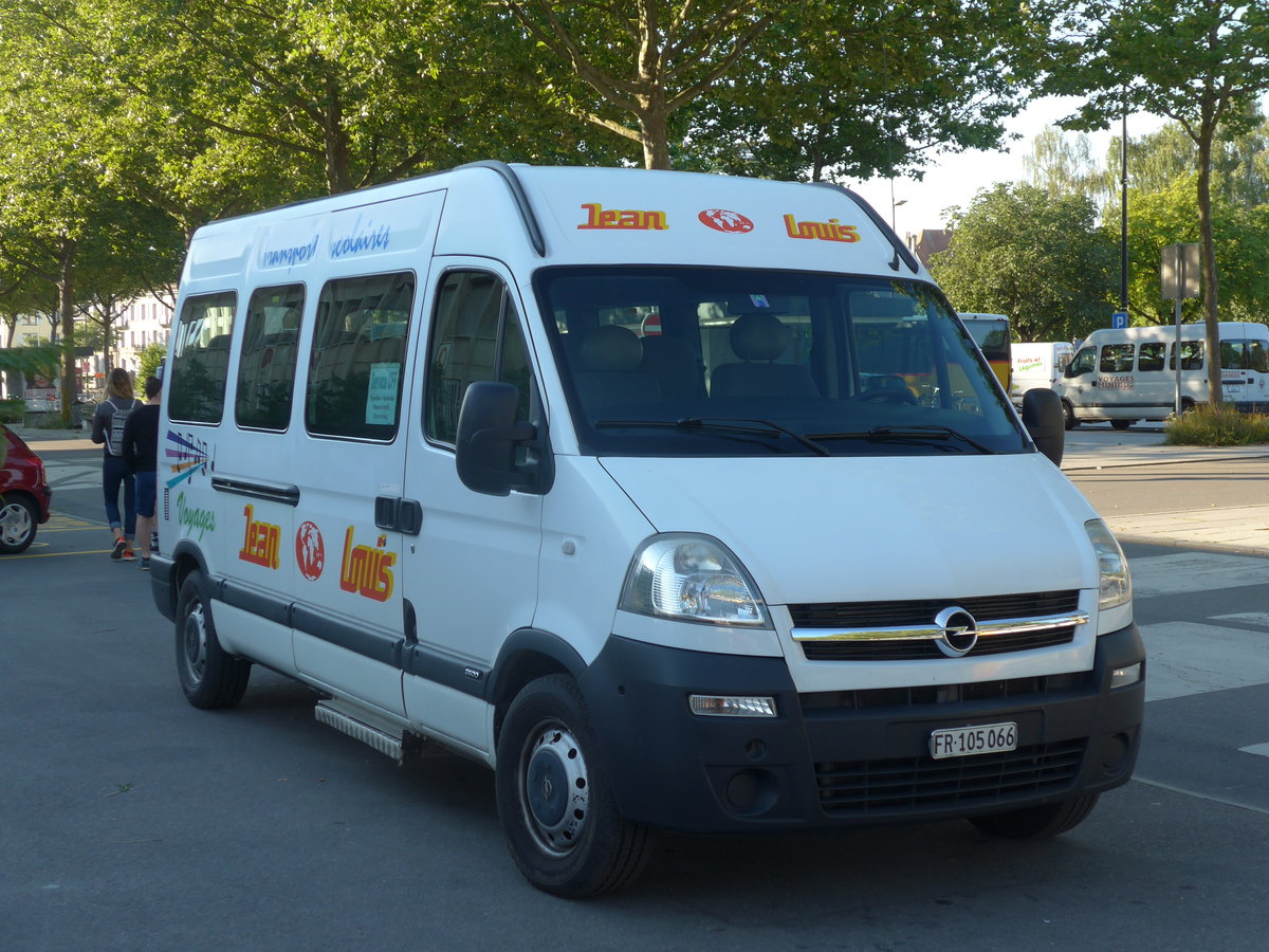 (173'077) - Jean-Louis, Ftigny - FR 105'066 - Opel am 16. Juli 2016 beim Bahnhof Yverdon