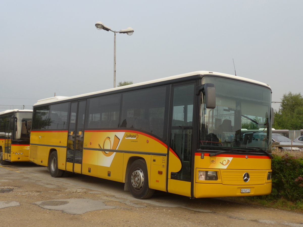 (173'244) - CarPostal Ouest - VD 548'723 - Mercedes am 22. Juli 2016 in Yverdon, Garage