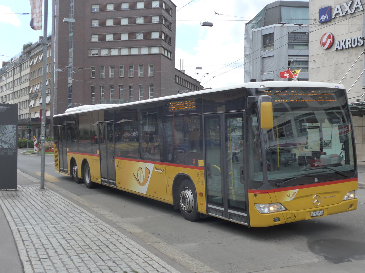 (173'603) - AVA Aarberg - Nr. 5/BE 639'515 - Mercedes am 1. August 2016 in Biel, Guisanplatz