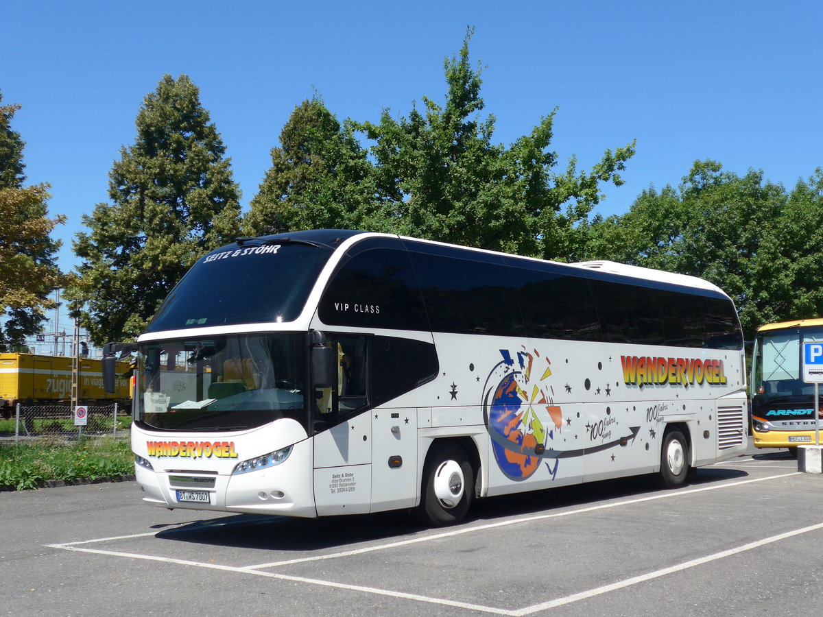 (173'906) - Aus Deutschland: Seitz&Sthr, Betzenstein - BT-WS 7007 - Neoplan am 14. August 2016 in Thun, Seestrasse