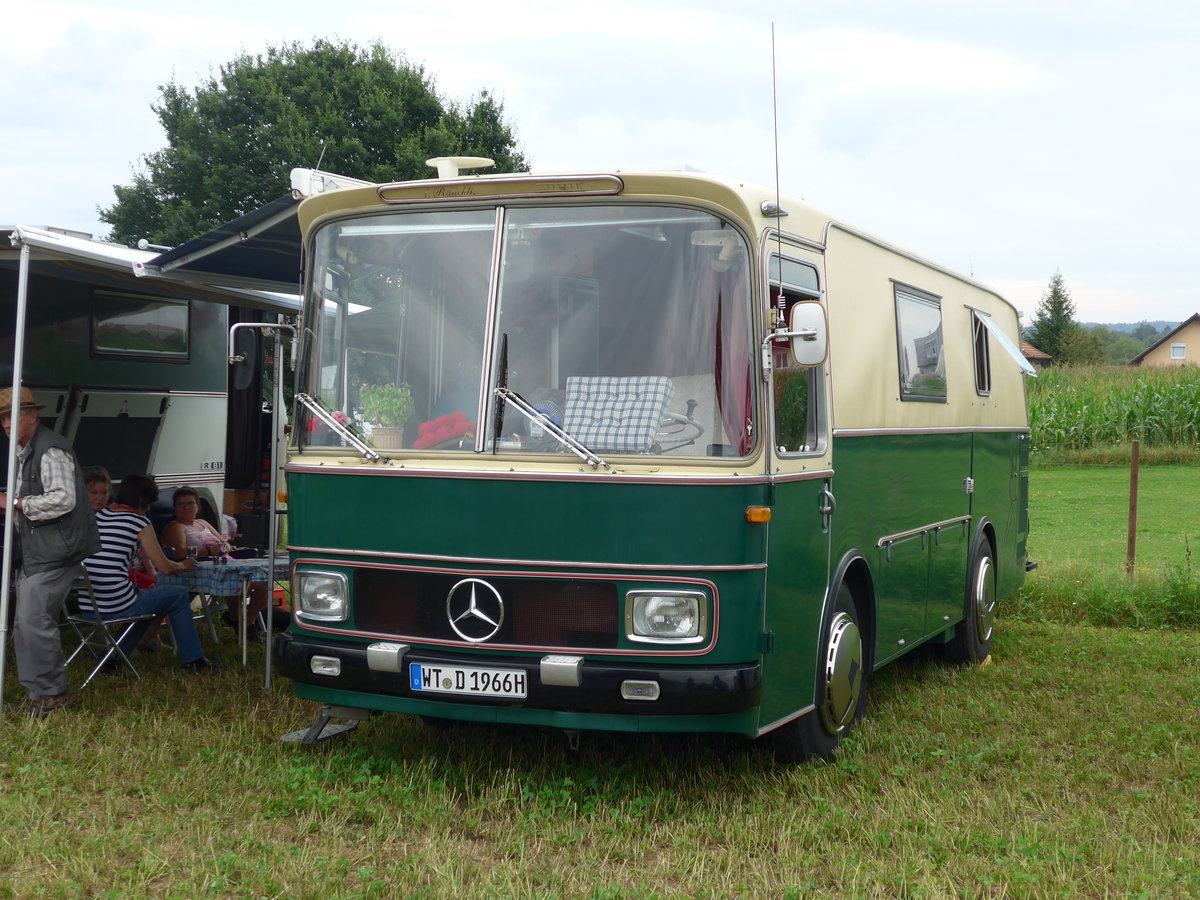 (173'970) - Pan, Todtmoos-Rtte - WT-D 1966H - Mercedes am 20. August 2016 in Bsingen, Bahnhof