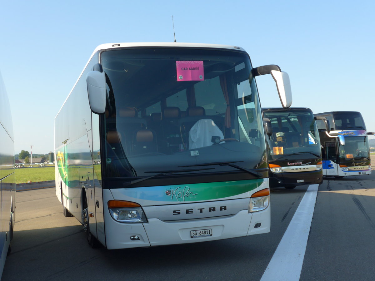 (174'383) - Kfer-Reisen, Arbon - SG 64'811 - Setra am 28. August 2016 in Estavayer-le-Lac, ESAF