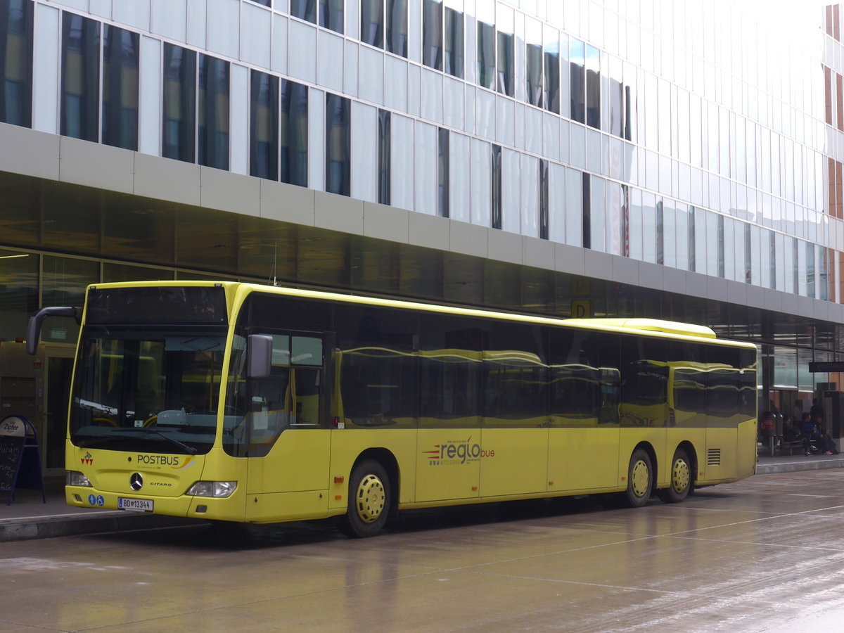 (175'728) - PostBus - BD 13'344 - Mercedes am 18. Oktober 2016 beim Bahnhof Innsbruck