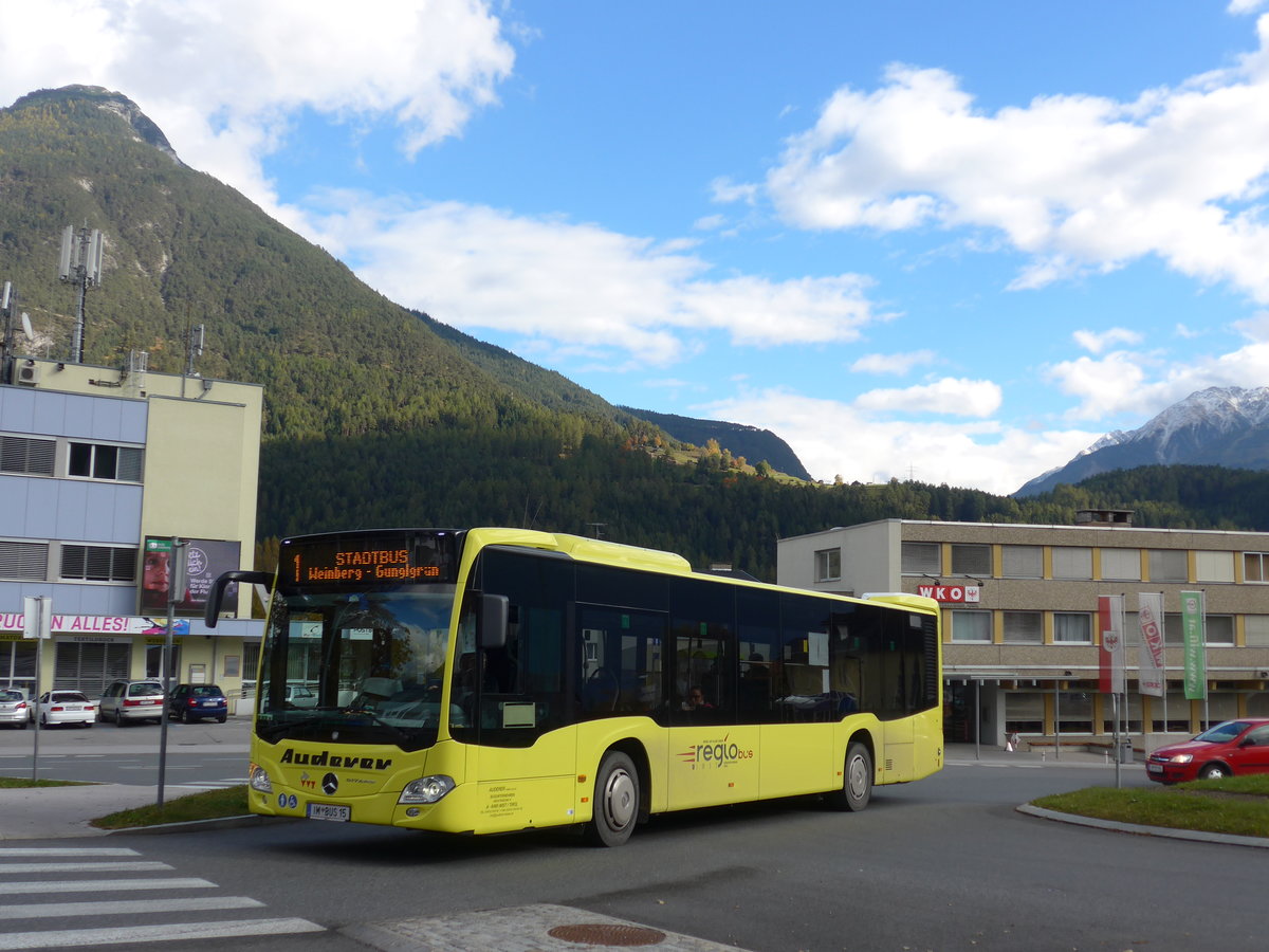 (176'072) - Auderer, Imst - IM BUS 15 - Mercedes am 20. Oktober 2016 in Imst, Post