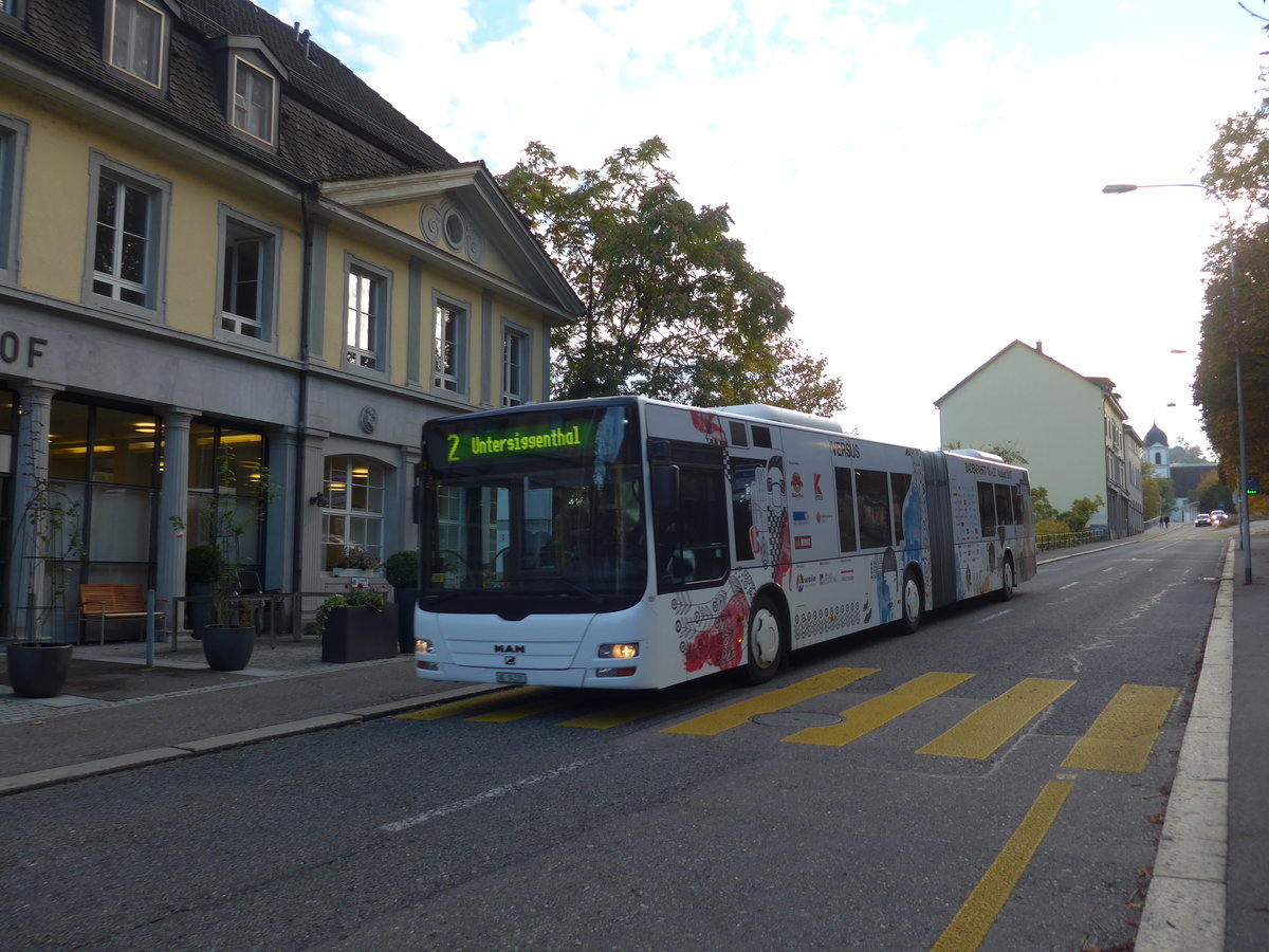 (176'257) - RVBW Wettingen - Nr. 151/AG 14'331 - MAN am 22. Oktober 2016 in Baden, Freihof