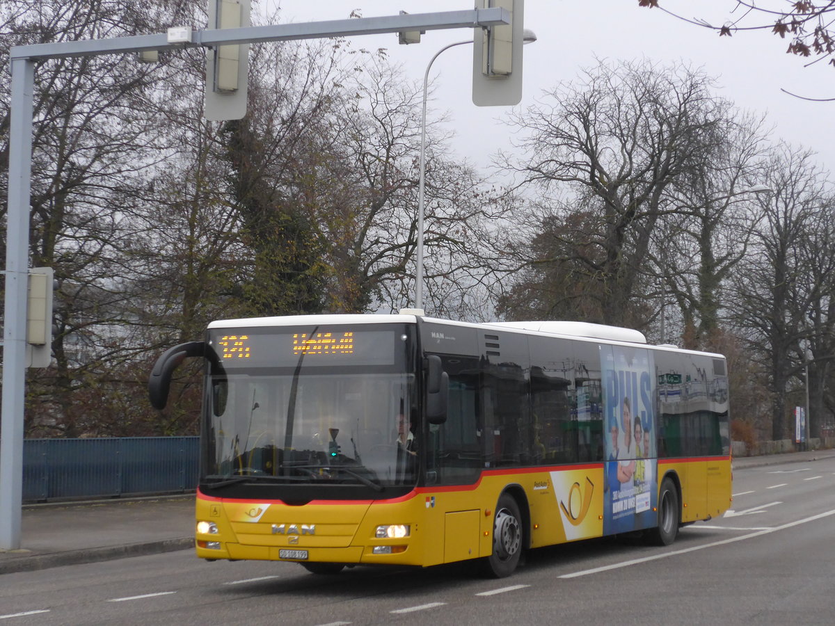 (177'206) - Wyss, Boningen - Nr. 49/SO 108'199 - MAN am 11. Dezember 2016 beim Bahnhof Olten