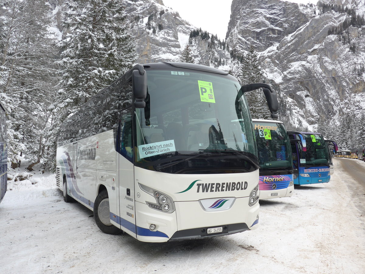 (177'828) - Twerenbold, Baden - Nr. 46/AG 14'155 - VDL am 7. Januar 2017 in Adelboden, Unter dem Birg