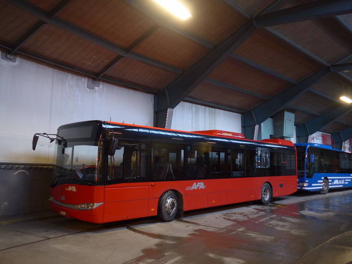 (177'921) - AFA Adelboden - Nr. 91/BE 26'704 - Solaris am 7. Januar 2017 im Autobahnhof Adelboden