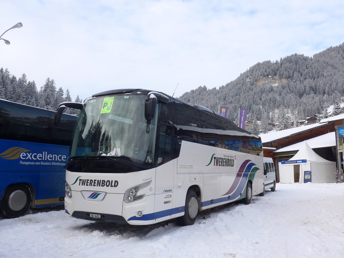 (177'950) - Twerenbold, Baden - Nr. 41/AG 6422 - VDL am 8. Januar 2017 in Adelboden, ASB