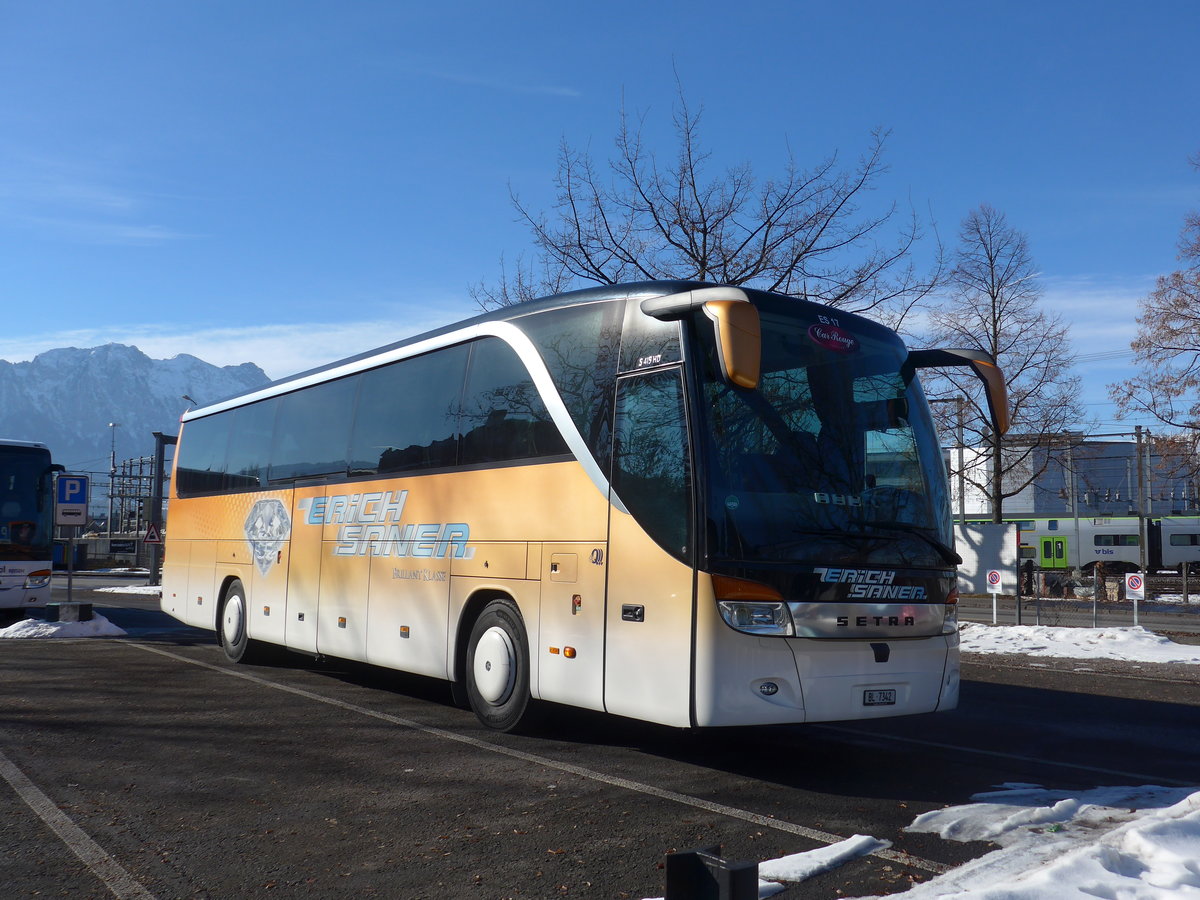 (178'214) - Saner, Laufen - Nr. 17/BL 7342 - Setra am 29. Januar 2017 in Thun, Seestrasse