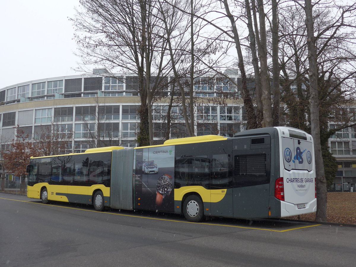 (178'238) - STI Thun - Nr. 183/BE 804'183 - Mercedes am 5. Februar 2017 bei der Schifflndte Thun