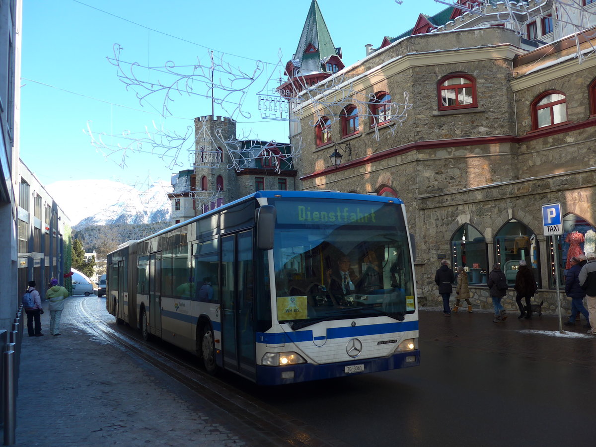 (178'561) - ZVB Zug - Nr. 11/ZG 3361 - Mercedes am 18. Februar 2017 in St. Moritz, Klinik Gut