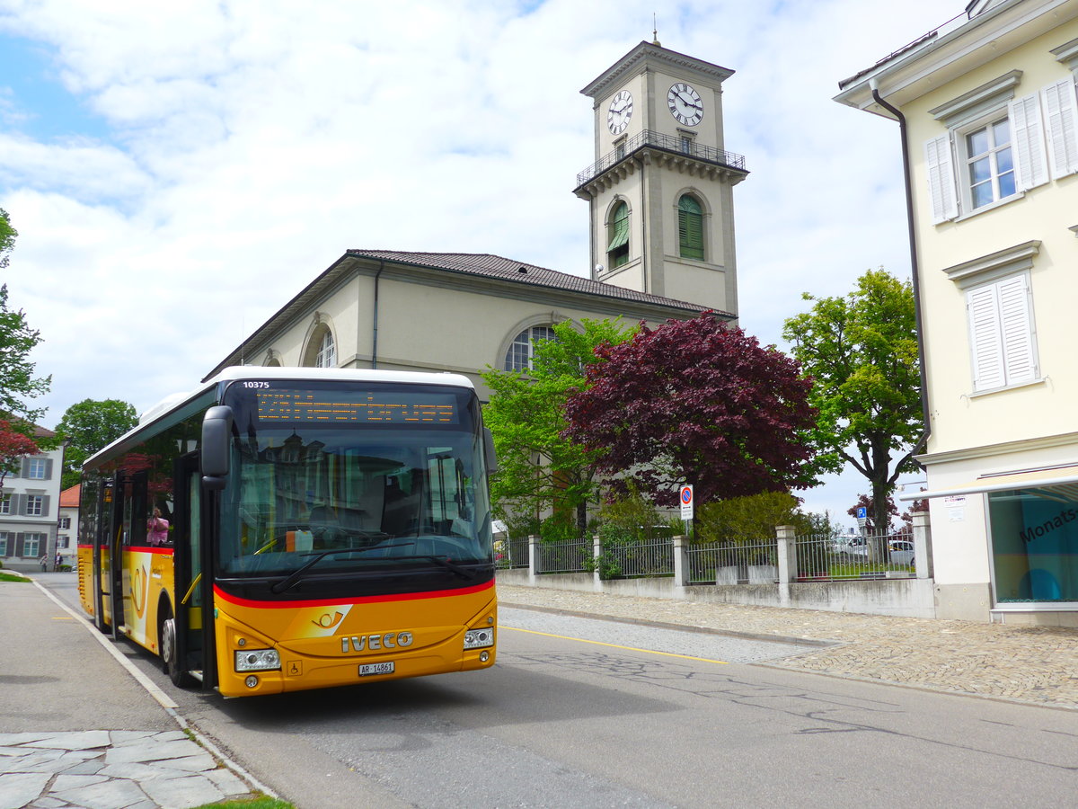 (180'226) - PostAuto Ostschweiz - AR 14'861 - Iveco am 21. Mai 2017 in Heiden, Post