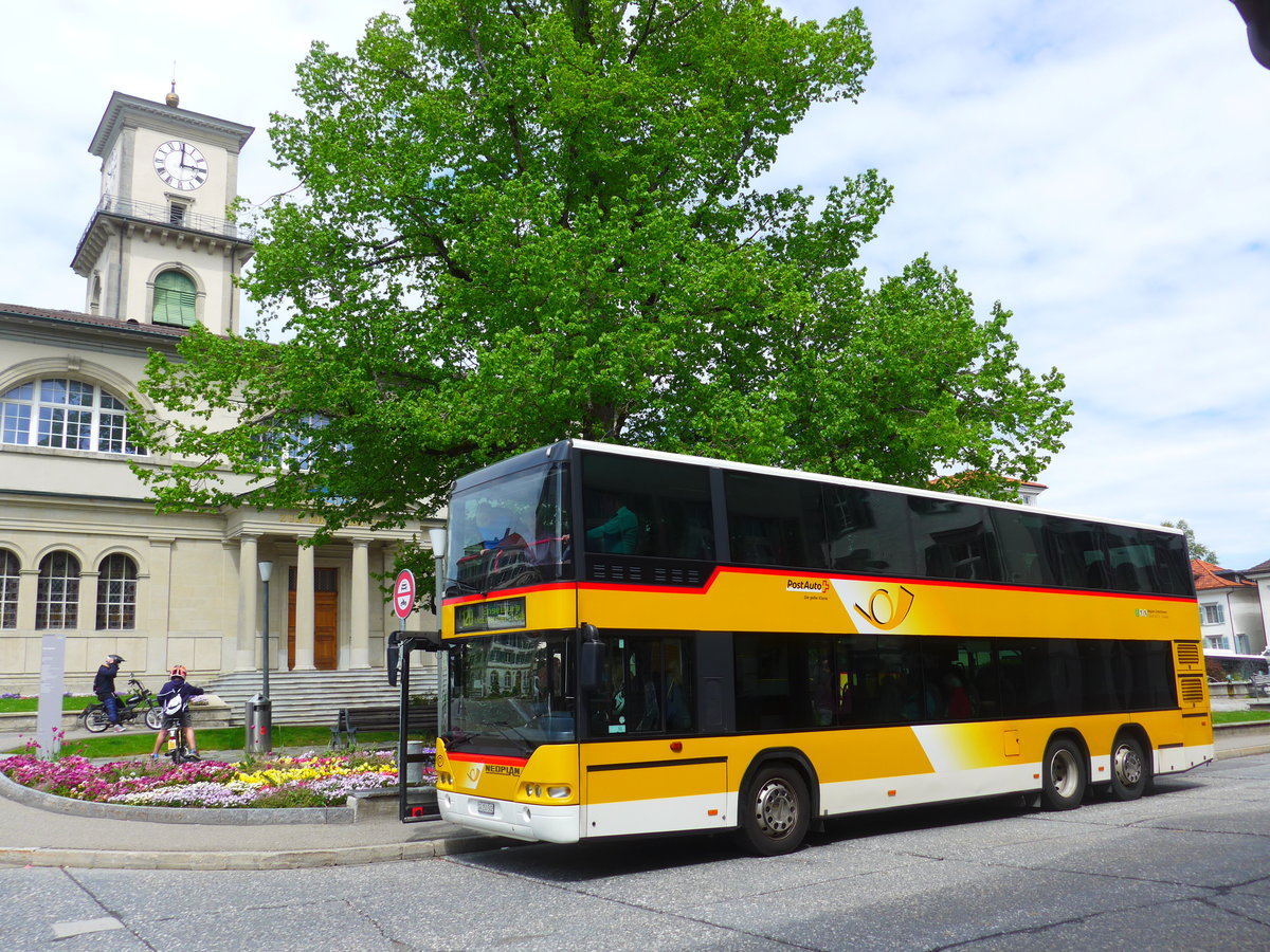 (180'236) - Casutt, Gossau - SG 250'502 - Neoplan am 21. Mai 2017 in Heiden, Post