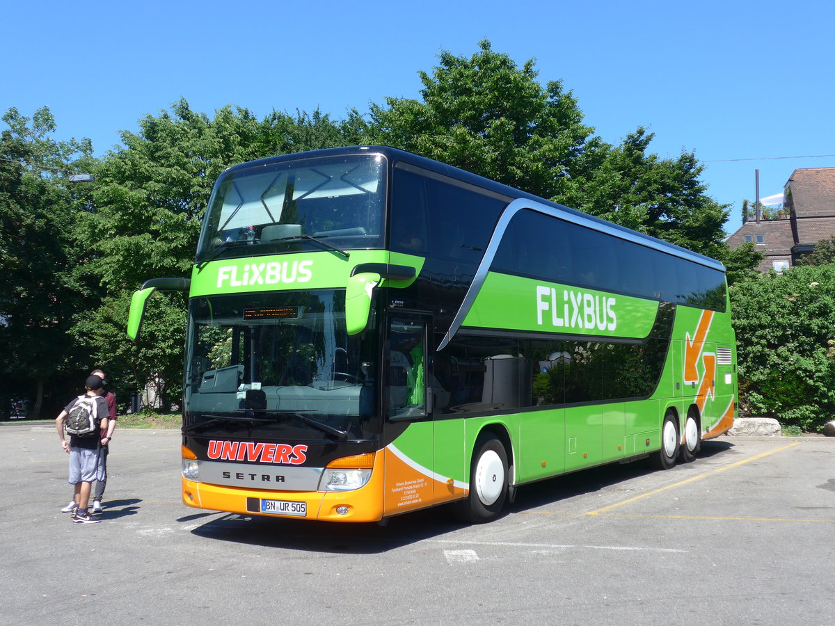 (180'809) - Aus Deutschland: Univers, Kln - BN-UR 505 - Setra am 27. Mai 2017 in Zrich, Sihlquai