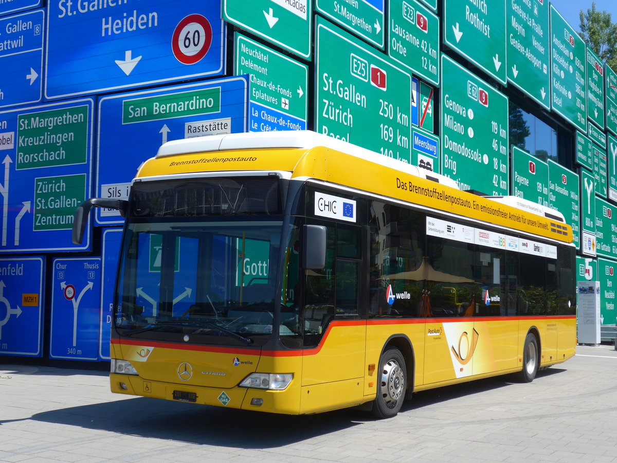 (180'848) - Voegtlin-Meyer, Brugg (VHS) - Nr. 277 - Mercedes am 28. Mai 2017 in Luzern, Verkehrshaus