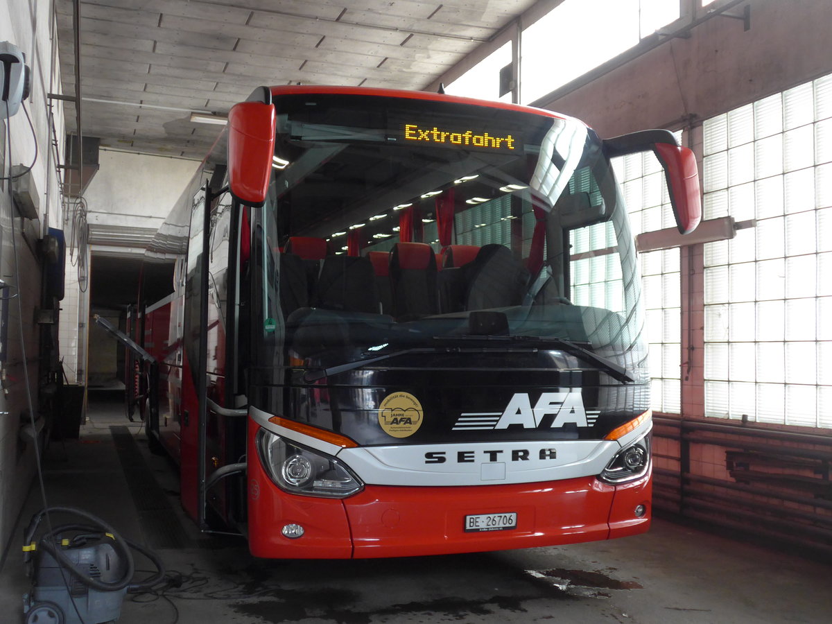 (180'978) - AFA Adelboden - Nr. 25/BE 26'706 - Setra am 4. Juni 2017 im Autobahnhof Adelboden