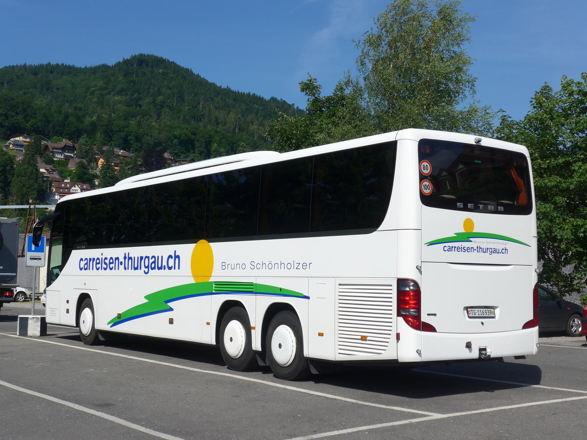 (181'144) - Schnholzer B., Istighofen - TG 116'939 - Setra am 17. Juni 2017 in Thun, Seestrasse