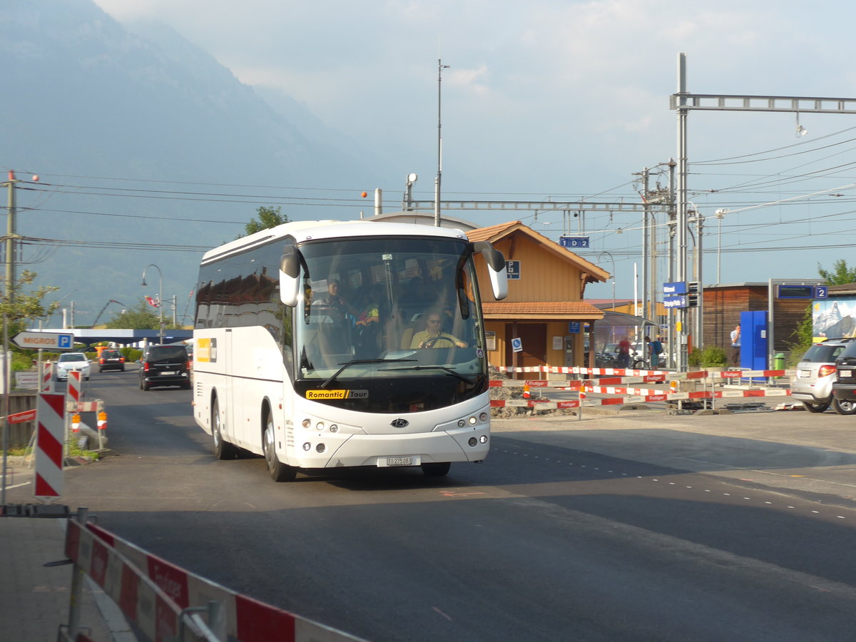 (181'538) - Romantic Tour, Montagnola - TI 275'083 - Beulas am 24. Juni 2017 beim Bahnhof Wilderswil