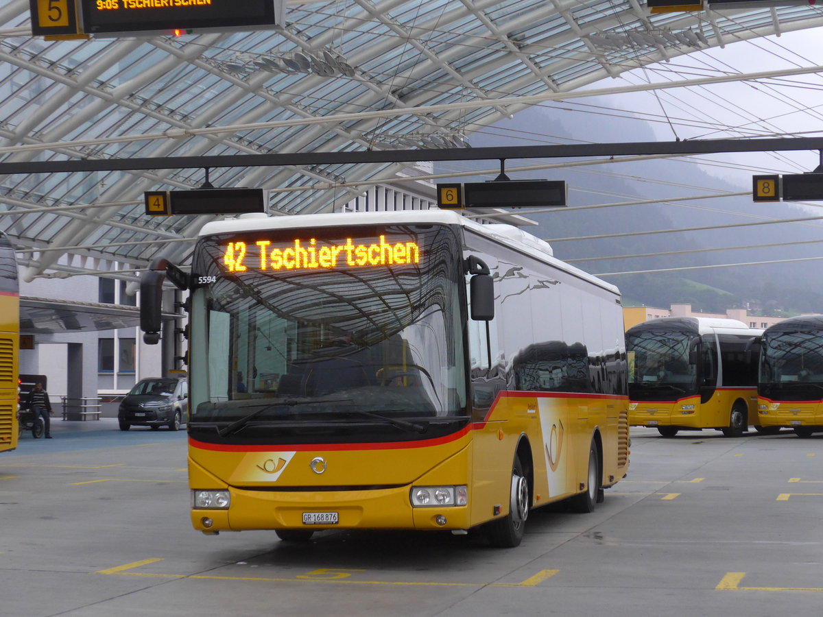 (182'231) - PostAuto Graubnden - GR 168'876 - Irisbus am 24. Juli 2017 in Chur, Postautostation