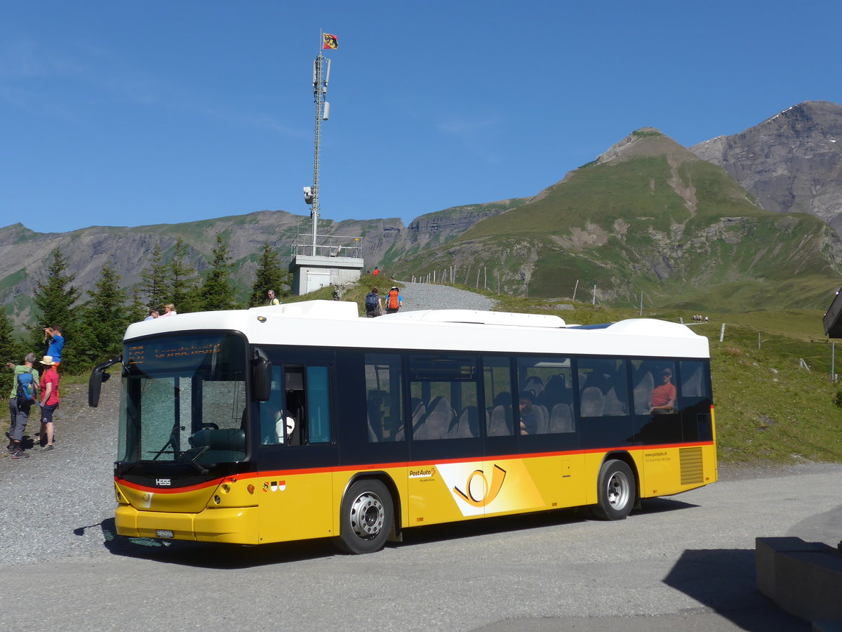 (182'337) - AVG Meiringen - Nr. 67/BE 402'467 - Scania/Hess (ex Nr. 76; ex Steiner, Messen) am 30. Juli 2017 auf der Grossen Scheidegg