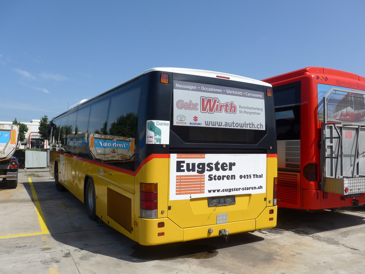 (182'585) - Schwizer, Goldach - (SG 395'064) - Volvo (ex PostAuto Ostschweiz) am 3. August 2017 in Frauenfeld, Langdorfstrasse