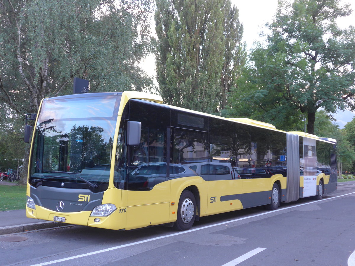 (182'685) - STI Thun - Nr. 170/BE 752'170 - Mercedes am 4. August 2017 in Thun, Lachen